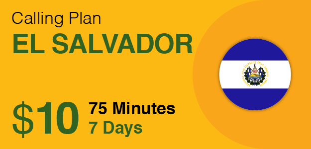 75 minutes to El Salvadro for $10